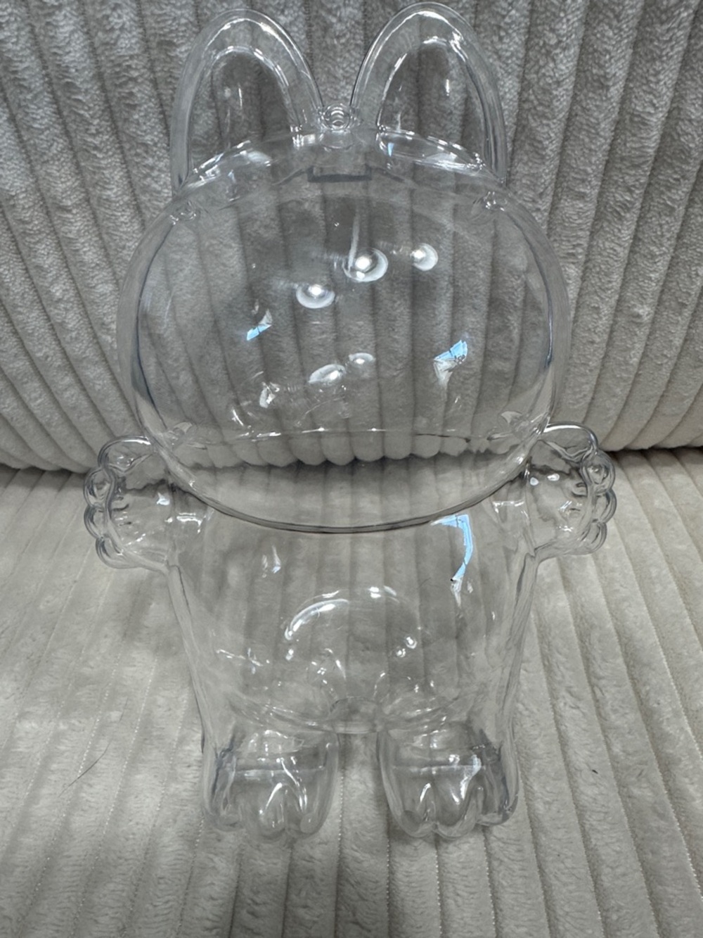 Clear Acrylic Labubu Storage Case. Labubu not included. New. Dust -free storage.